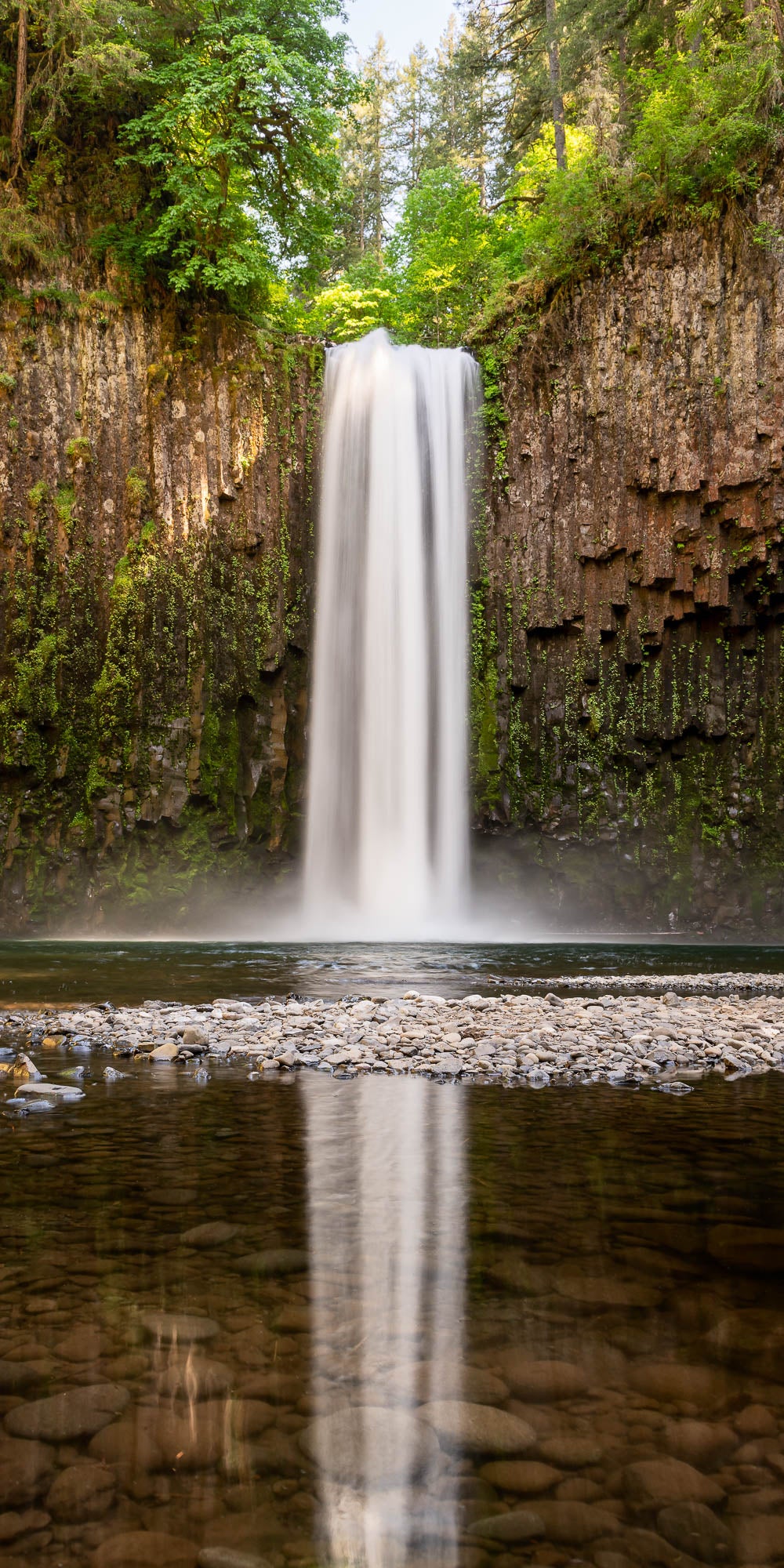 Abiqua Falls in Oregon