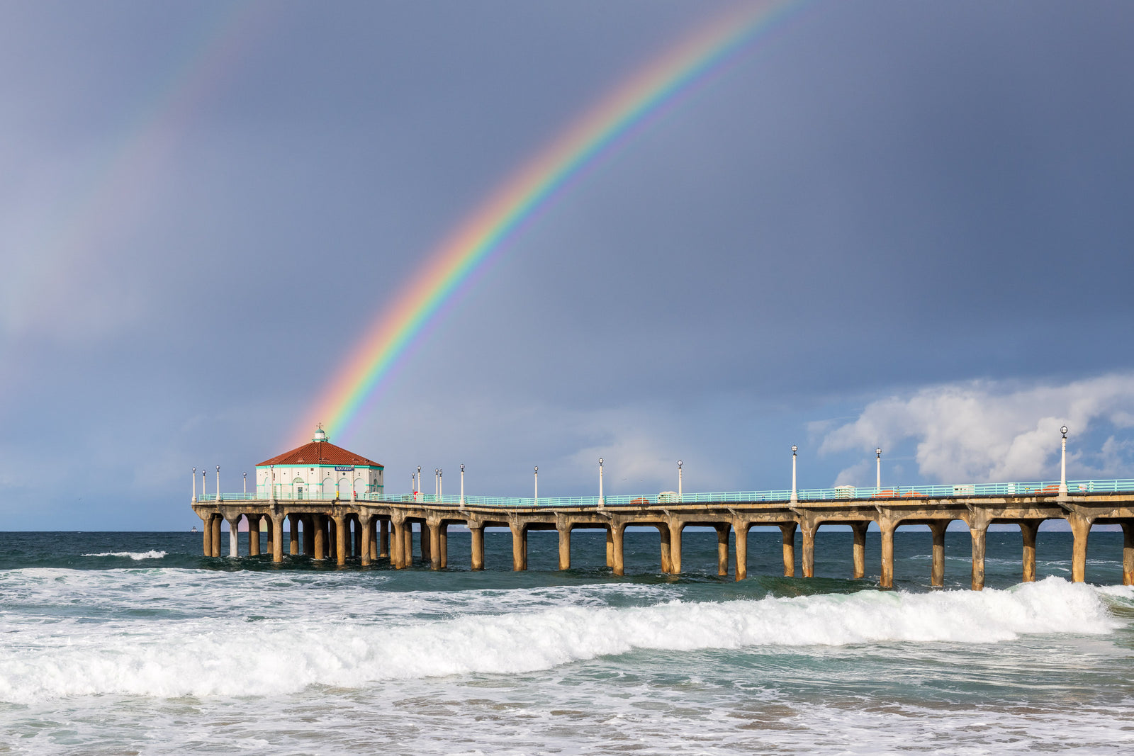 Rainbow at the Manhattan Beach Pier