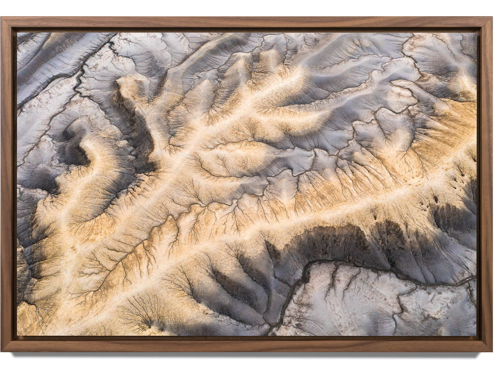 Framed print of Factory Butte in Southern Utah